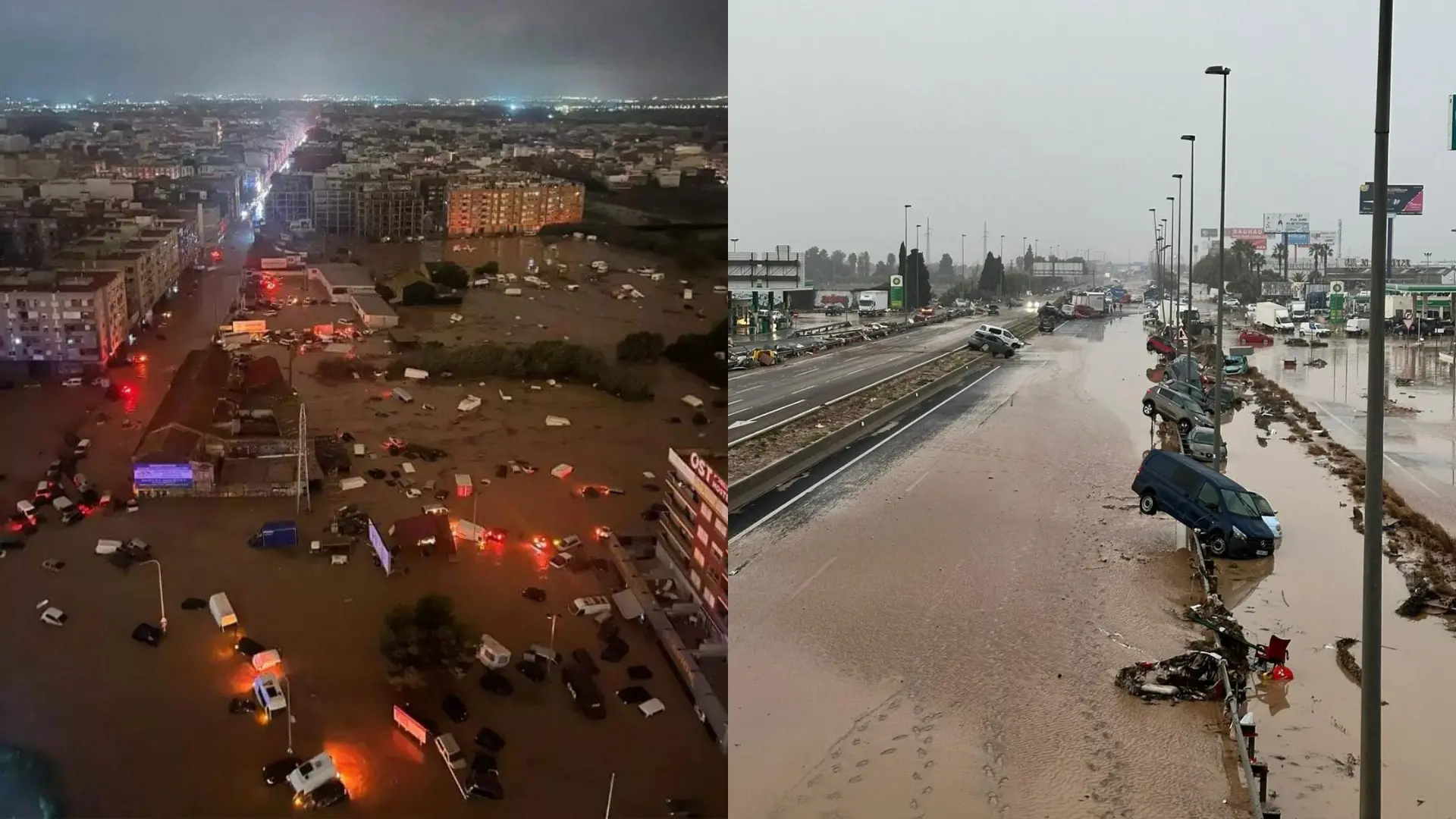 51 Killed In Flash Flood In Spain, Videos Show Cars Swimming, Watch