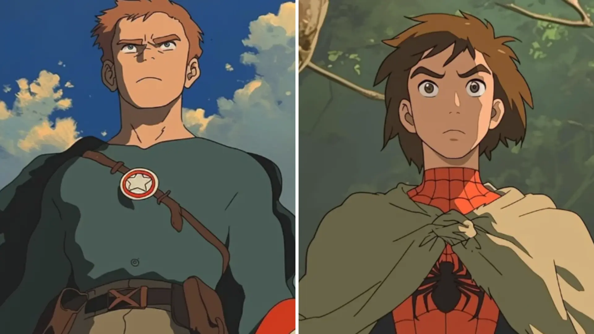 Will Marvel Ever Adopt Ghibli-Style Animation? These FAN-MADE Images Offers A Stunning Glimpse