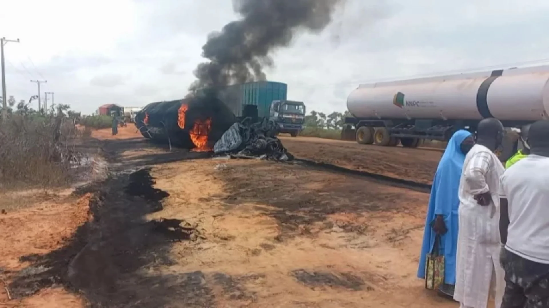 Nigeria Fuel Tanker Explosion Kills 94 People Amid Desperate Fuel Crisis