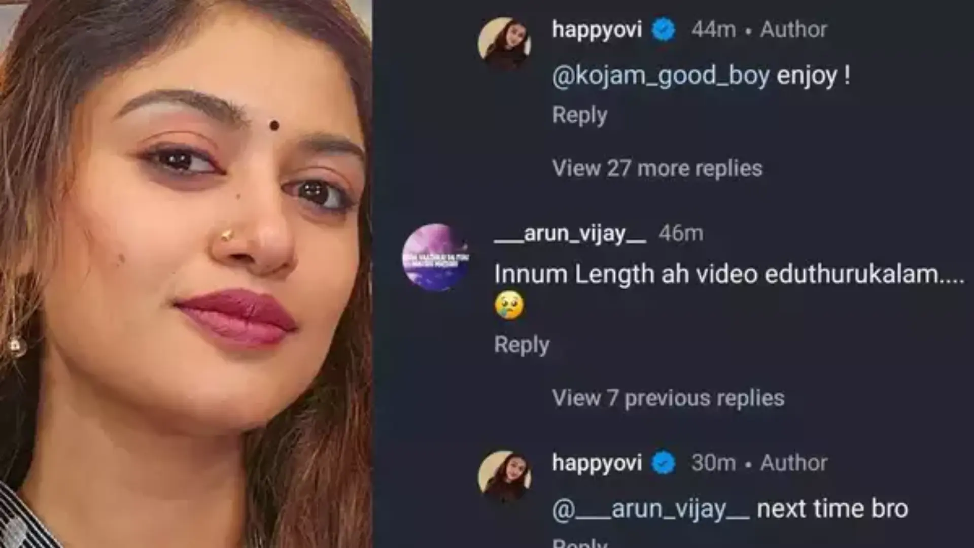 ‘Oviya Leaked’ TRENDS On Social Media, Actress Reacts On Her Private Video Going Viral, Says ‘Enjoy’