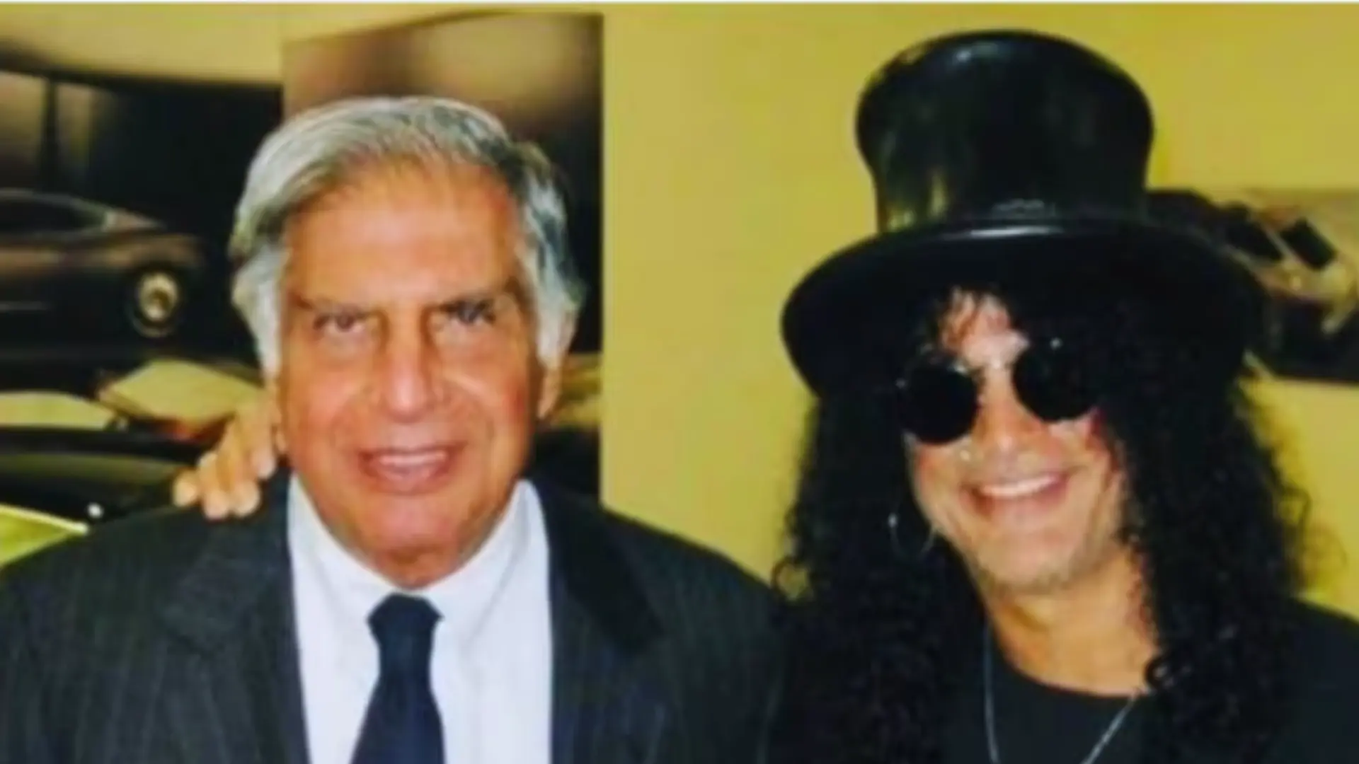 Ratan Tata Once Casually Hung Out With Guns ‘N’ Roses Guitarist Slash And Proved Why He Was The Coolest