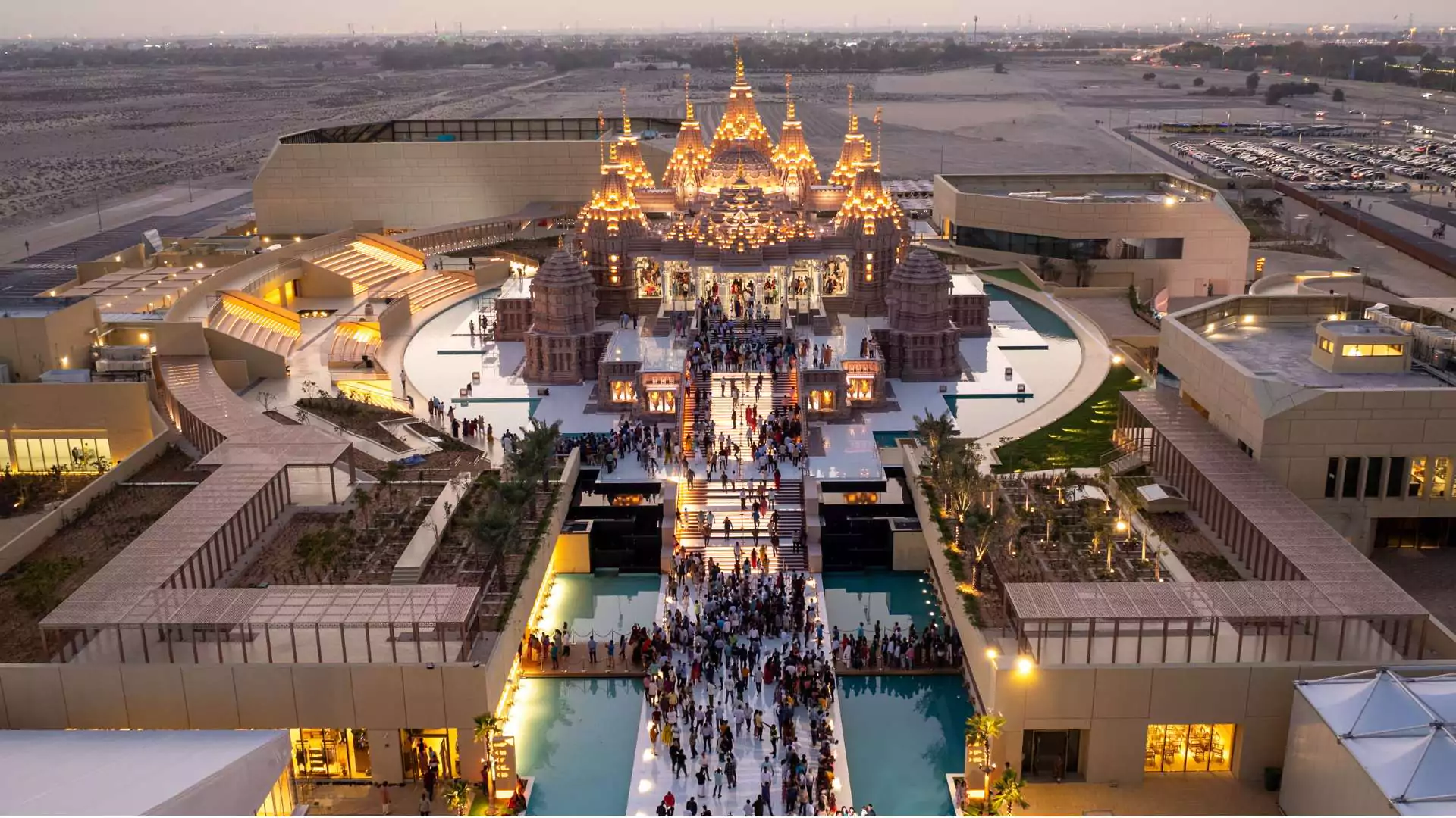 BAPS Hindu Mandir and Jebel Ali Temple Shine Bright This Diwali in UAE