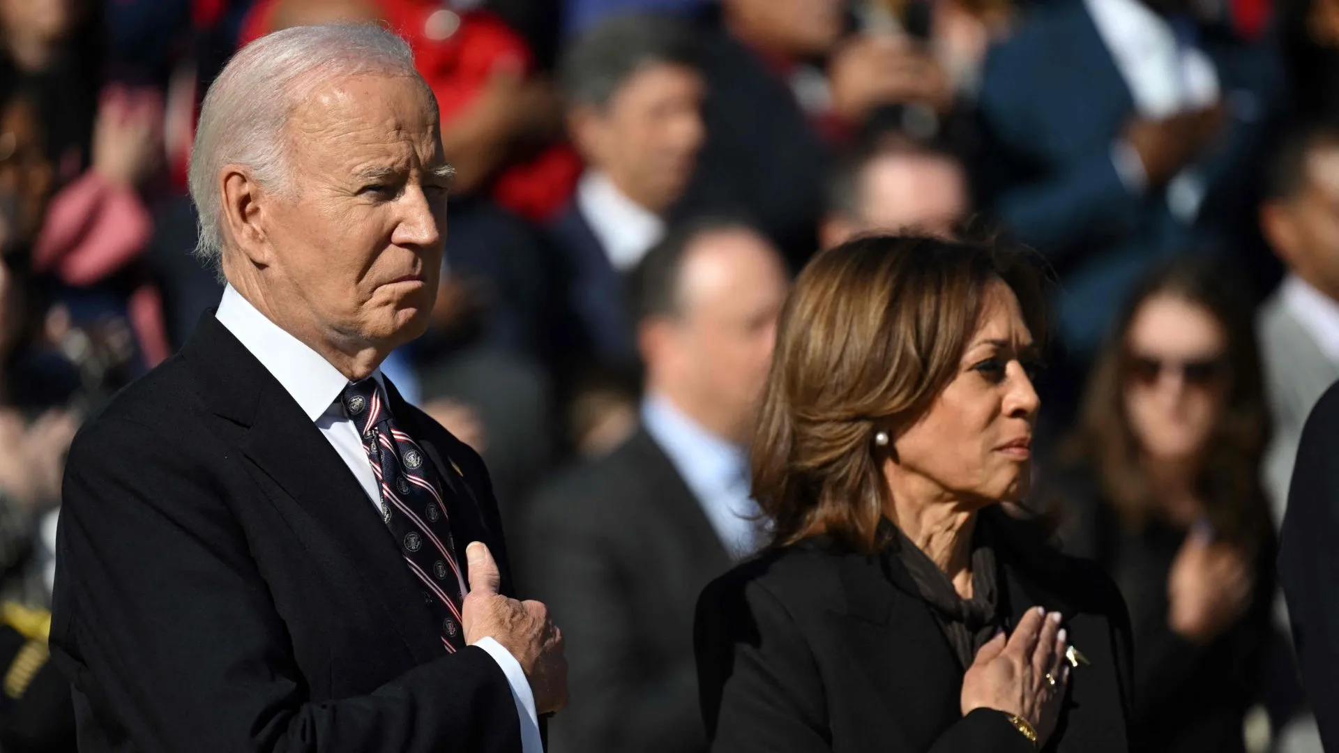 Biden, Harris Mark Veterans Day In First Public Appearance After Election Loss