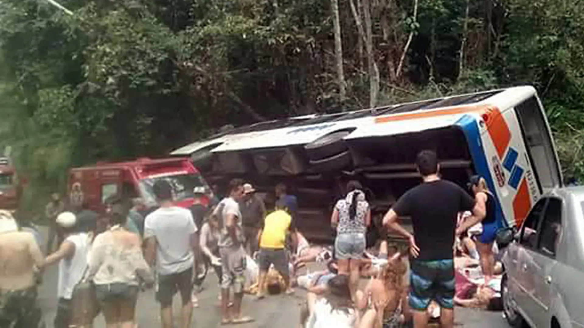 23 Killed, Several Injured As Bus Plunges Into Ravine Into Ravine In Brazil: What We Know So Far