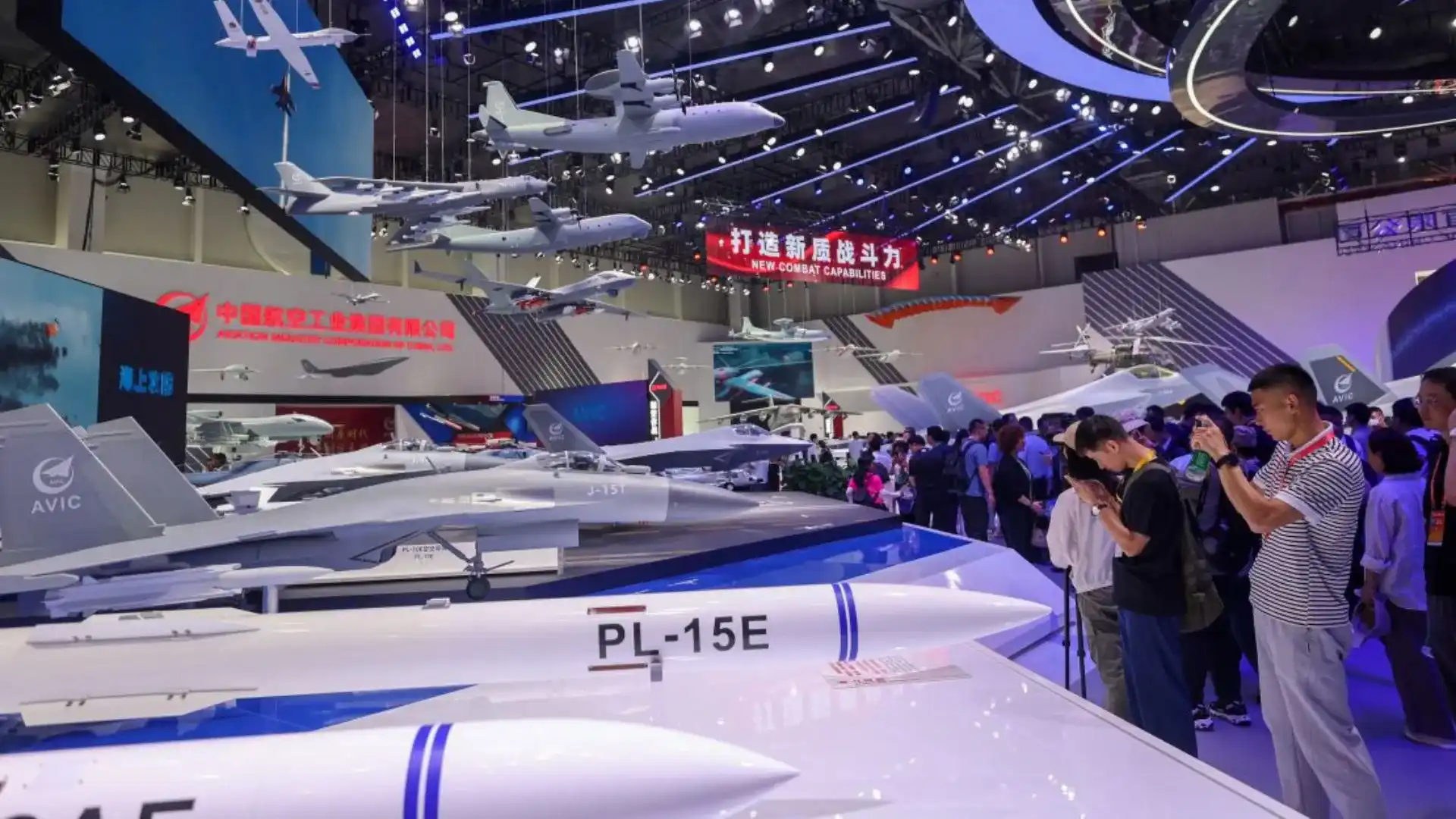 China’s Airshow Unveils Next-Gen Stealth Fighters, Missiles, And Mothership Drones