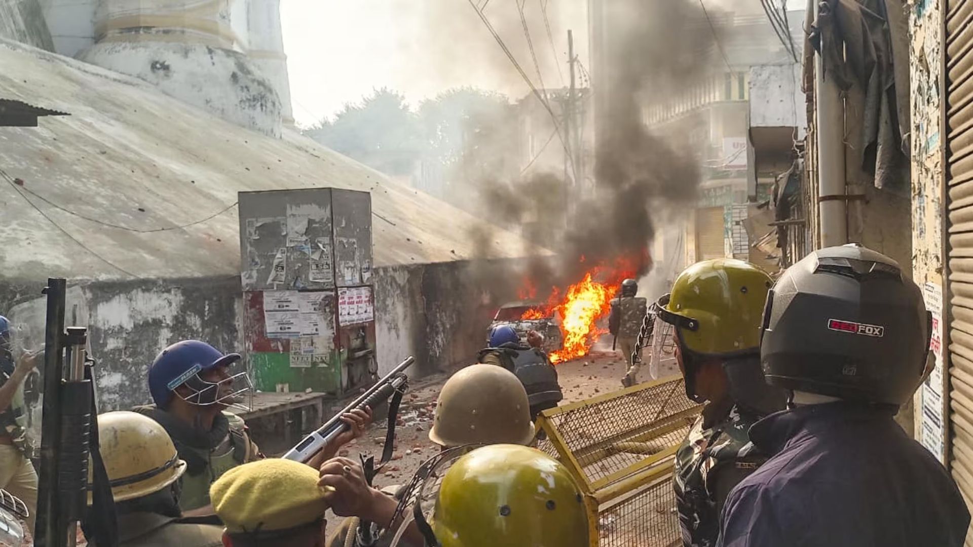 Sambhal Riots: First CCTV Footage Surfaces Following Violent Protest