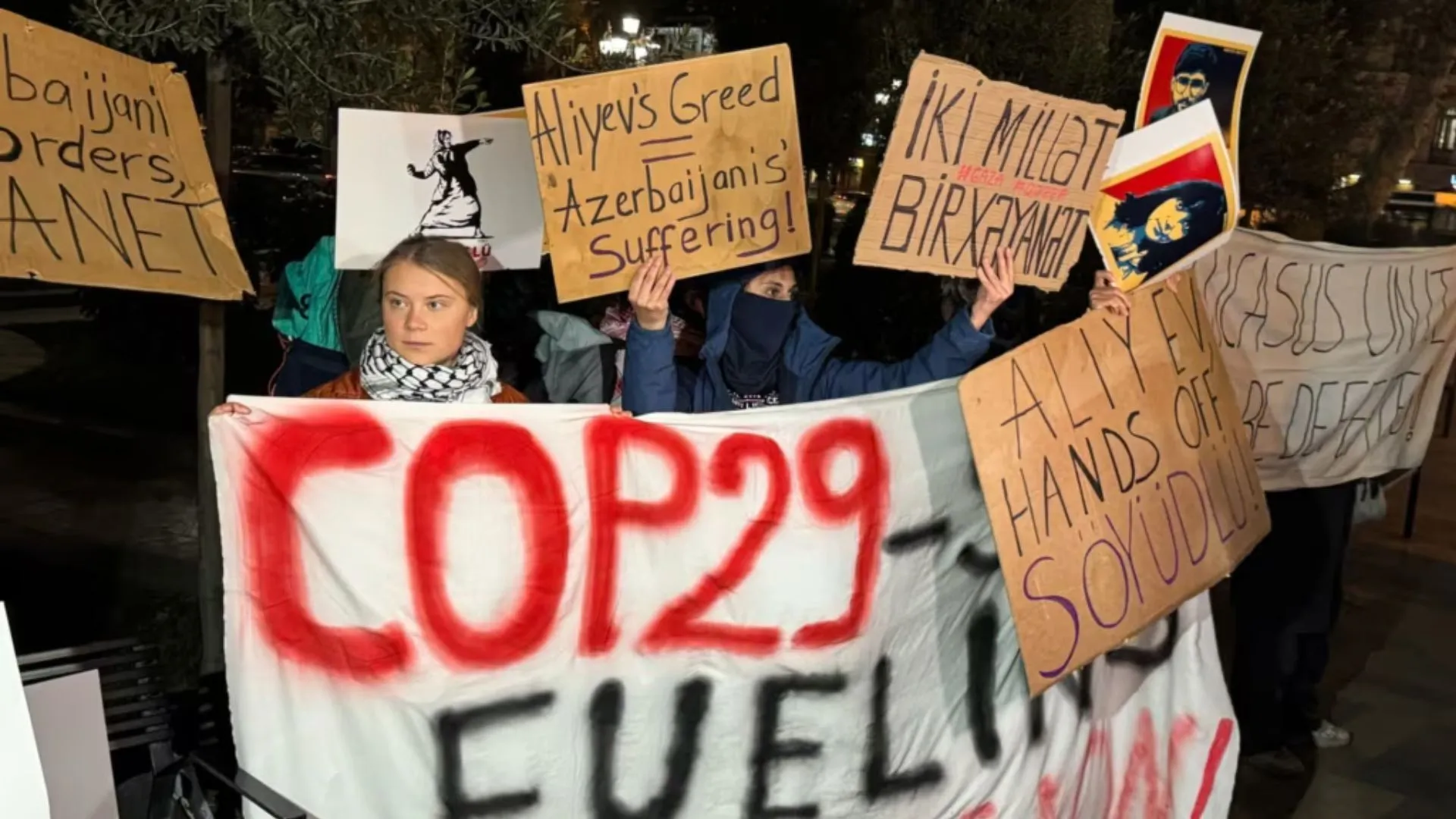 Greta Thunberg Slams Azerbaijan’s Role In COP29, Calling It ‘Greenwashing’