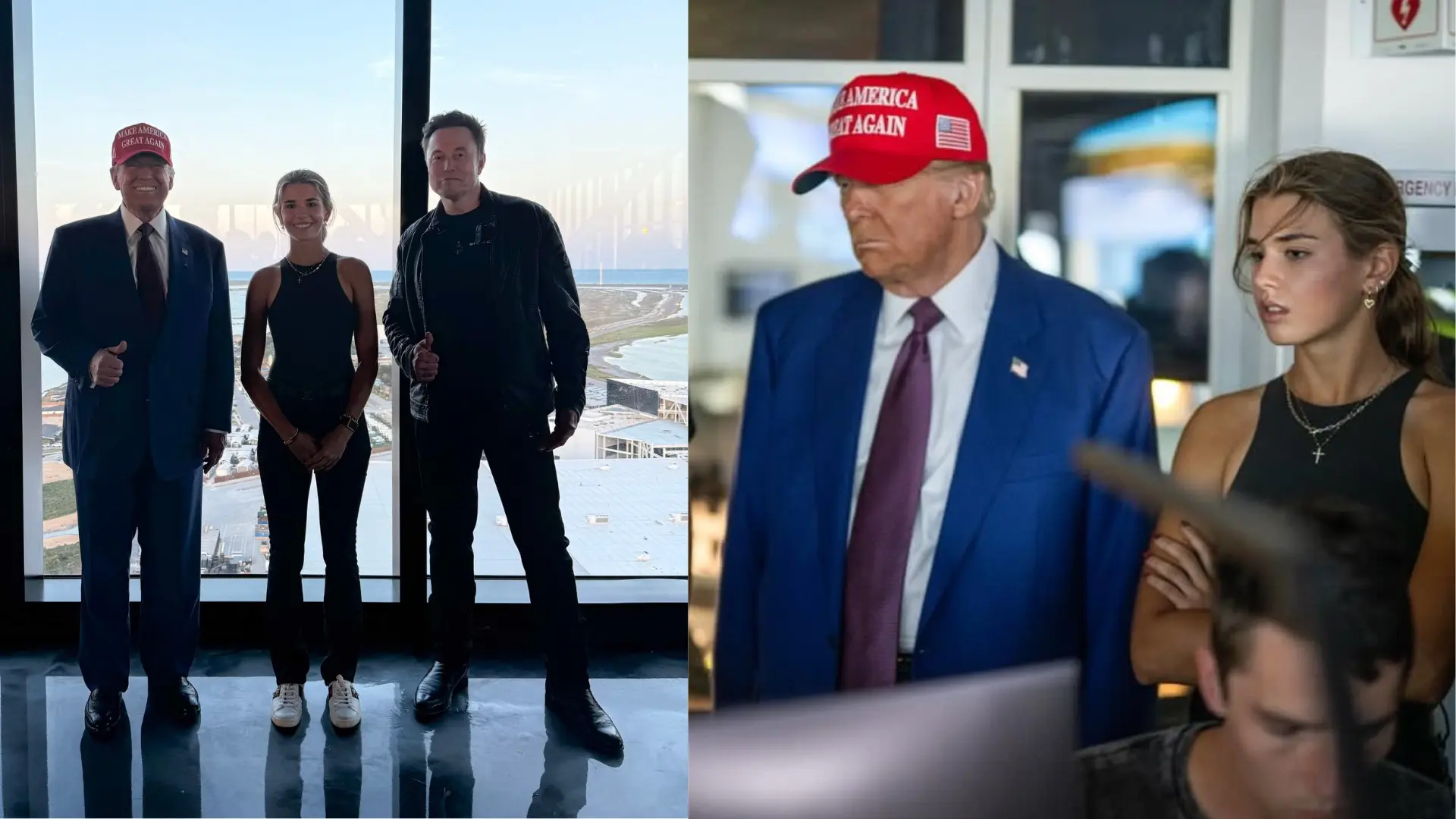 Kai Trump Reveals ‘BTS’ Of Grand Father Donald Trump’s Private Jet And Elon Musk’s SpaceX Rocket Launch In New Vlog