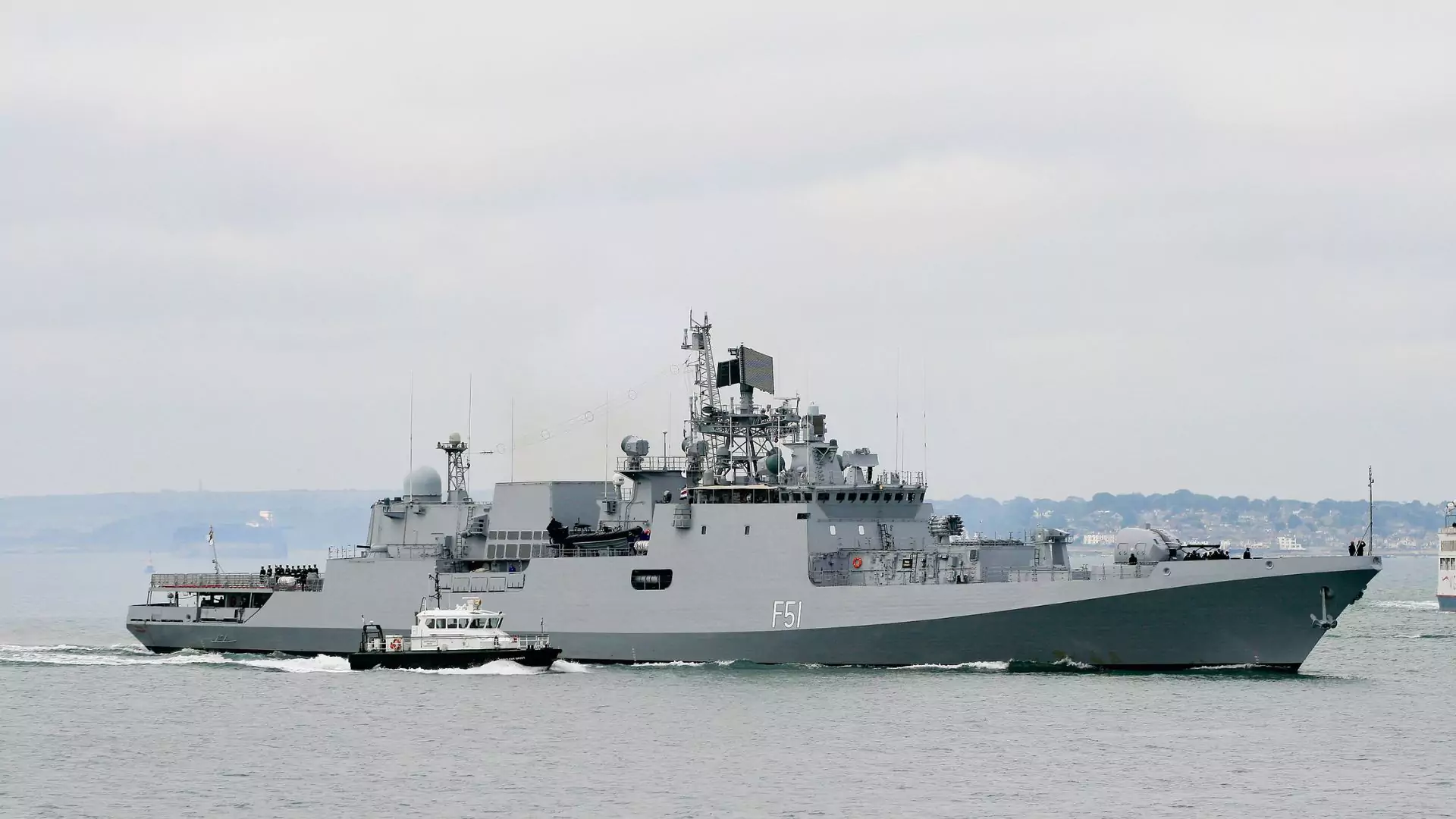 India Bolsters Naval Fleet with Russian Stealth Frigate INS Tushil