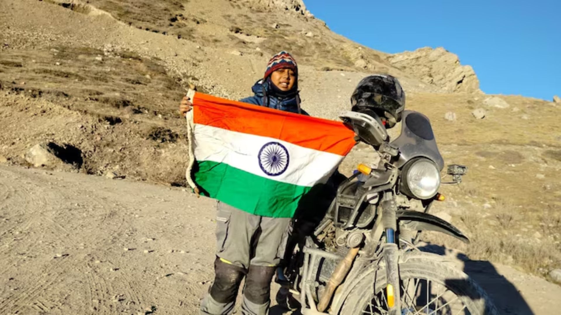 Kanchan Ugursandi Becomes First Biker To Reach Lipulekh Pass