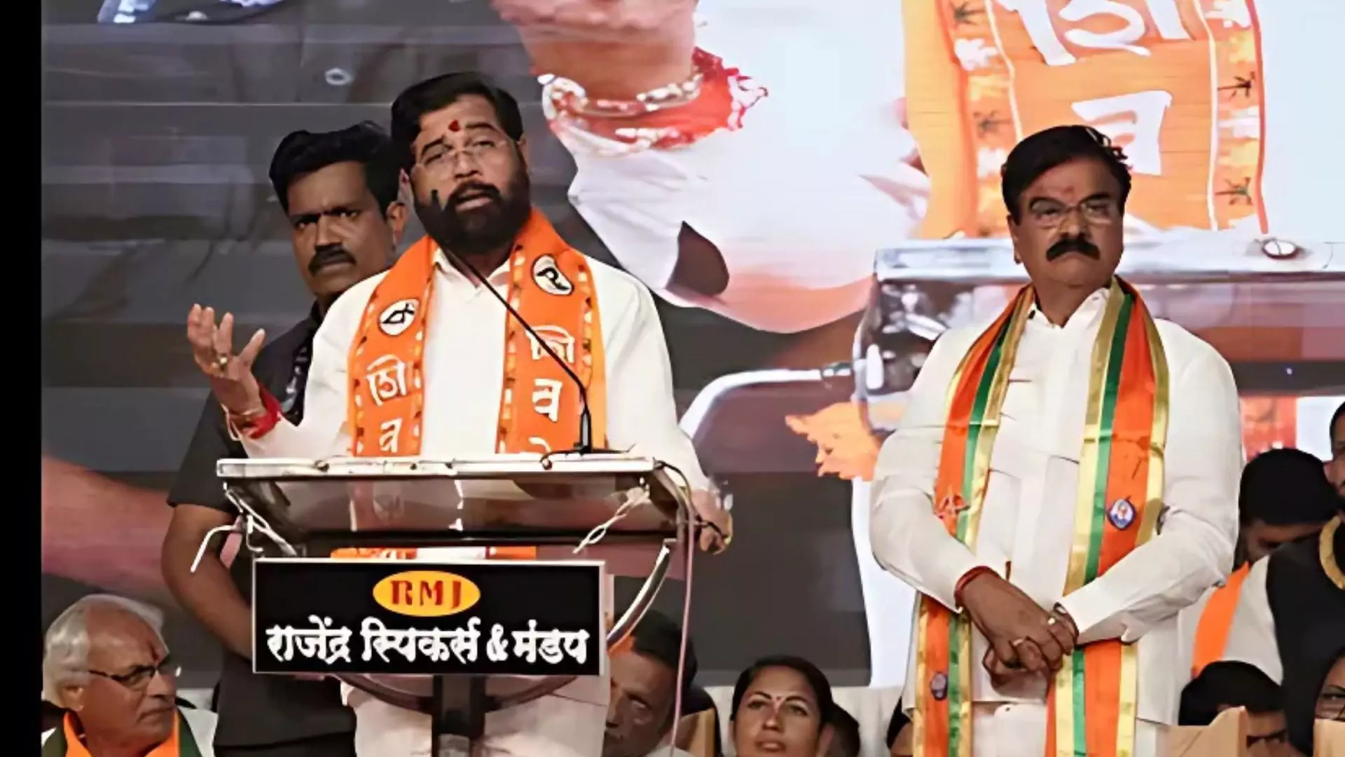 Maharashtra Elections: CM Eknath Shinde Declares Shivtare as Mahayuti’s Official Candidate