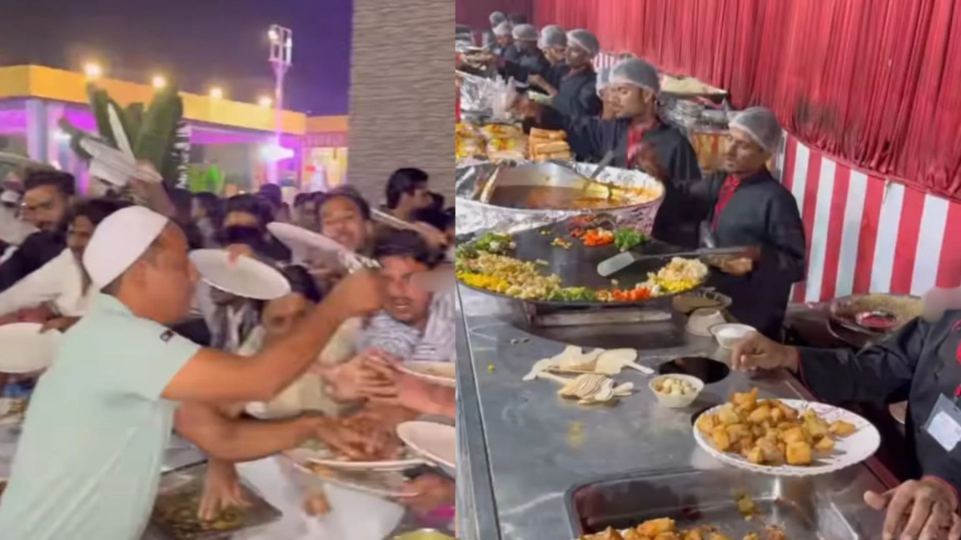 Non-Veg Takes Over Wedding Feast, Viral Video Sparks Laughter | Watch