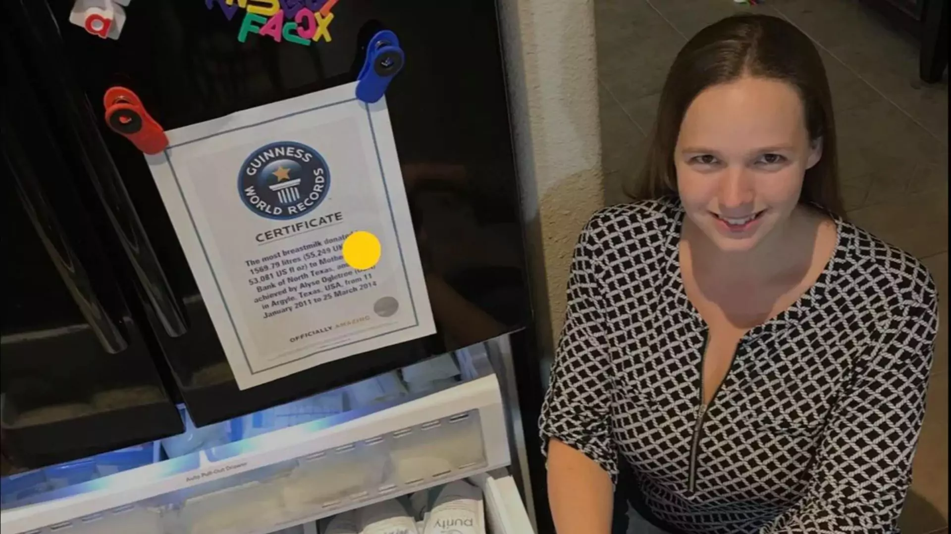 Texas Woman Sets World Record for Largest Breastmilk Donation, Providing Lifesaving Milk to Preterm Babies