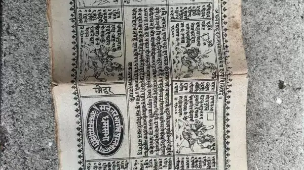 German Man Finds 180-Year-Old Hindu Calendar At Hamburg Flea Market: What Is It?