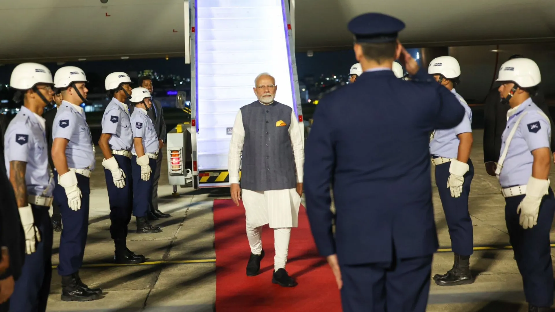 PM Modi Lands In Rio de Janeiro For G20 Summit, Following Successful Visit To Nigeria