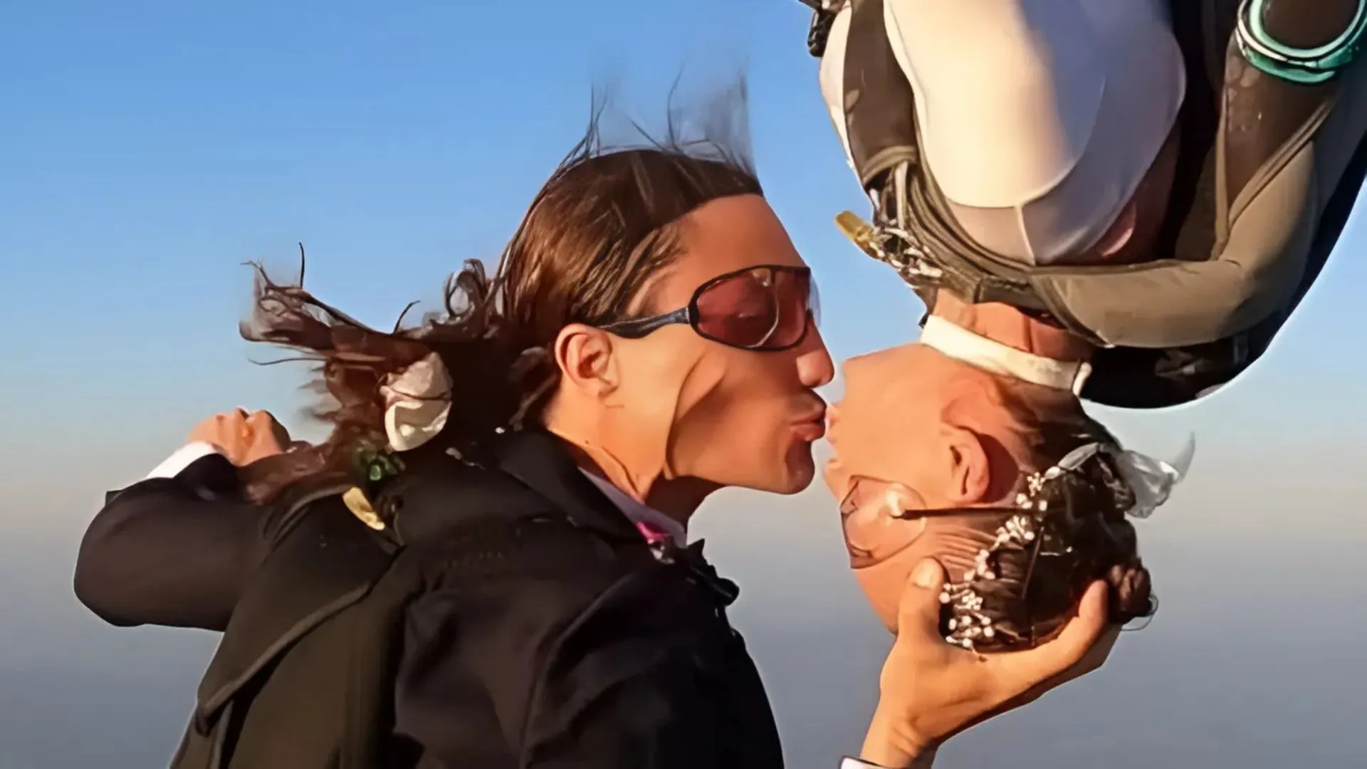 Watch: World’s Sexiest Skydiver Ties The Knot While Skydiving