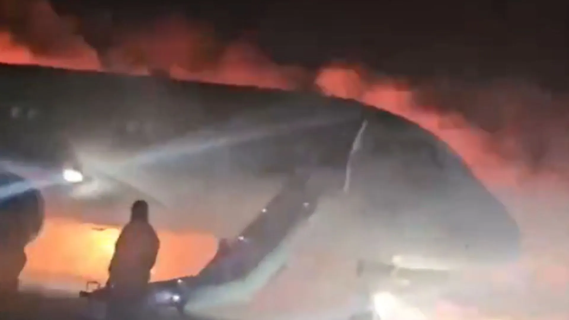 WATCH: Fire Breaks Out On Russian Jet At Antalya Airport, Passengers Evacuate In Fear