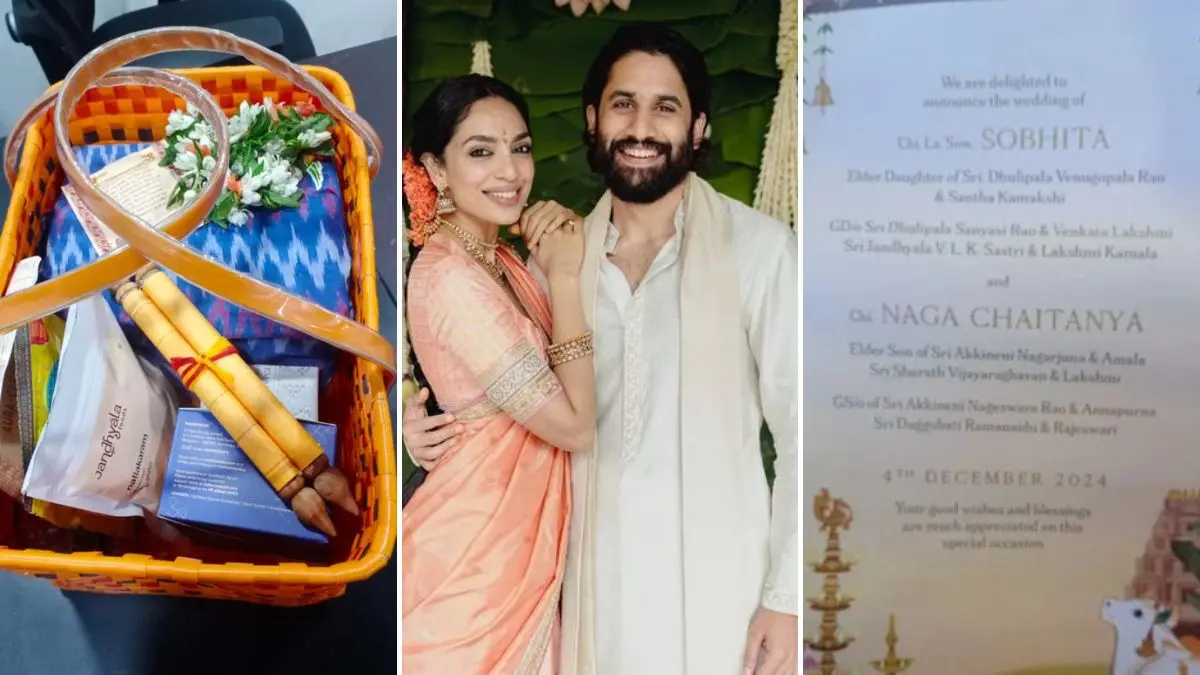 Sobhita-Naga Chaitanya’s Stunning Wedding Invitations Surface: All You Need To Know