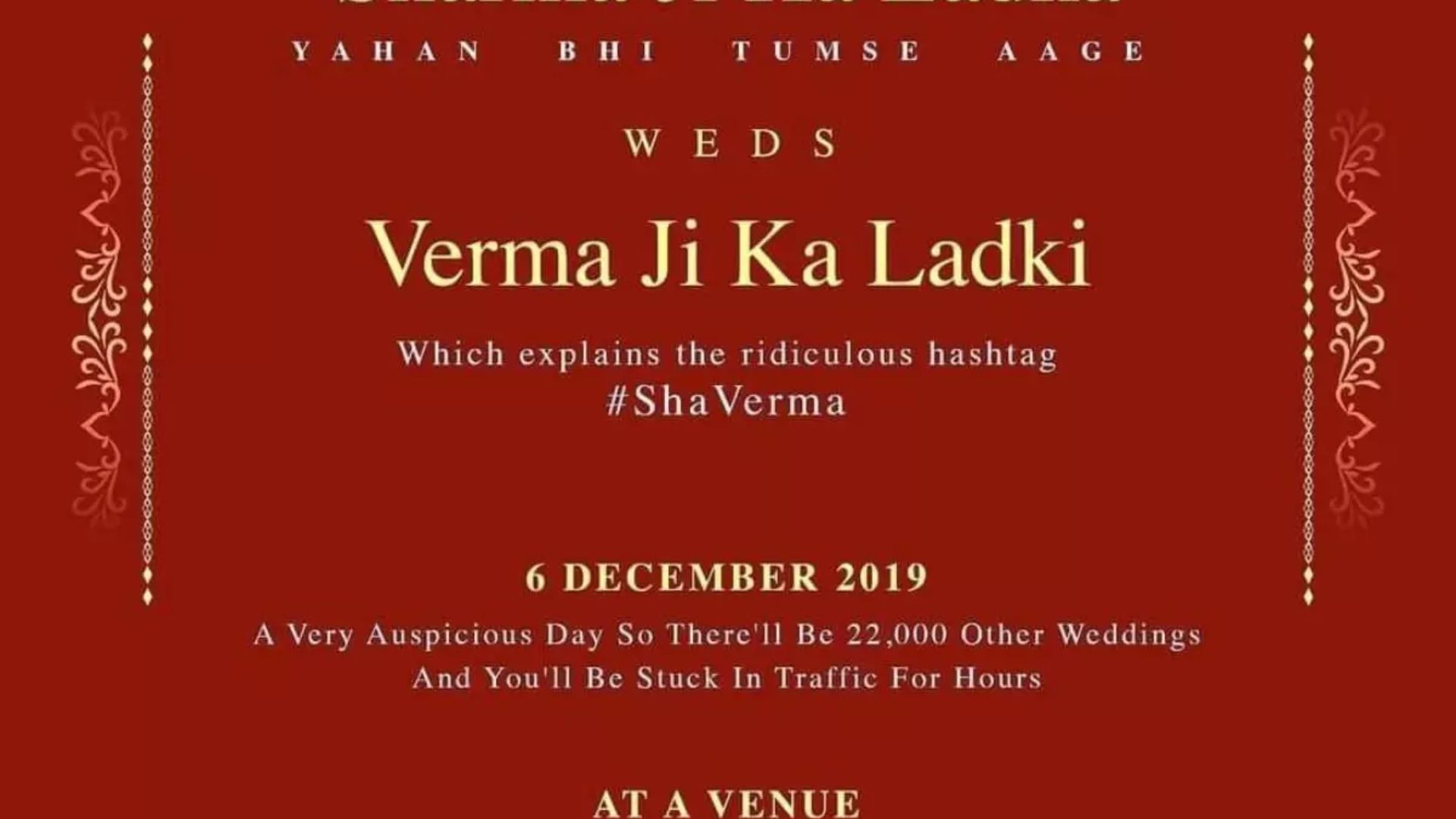 ‘Sharma Ji Ka Ladka’ Invitation Goes Viral For All The Right Reasons