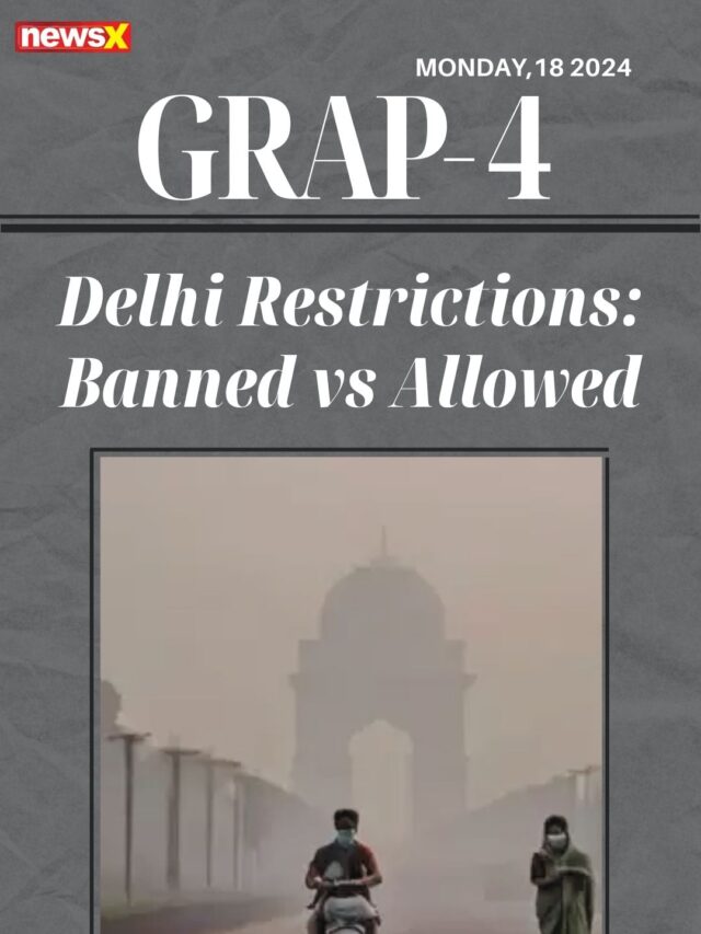 GRAP- 4 : Delhi Restrictions: Banned vs Allowed