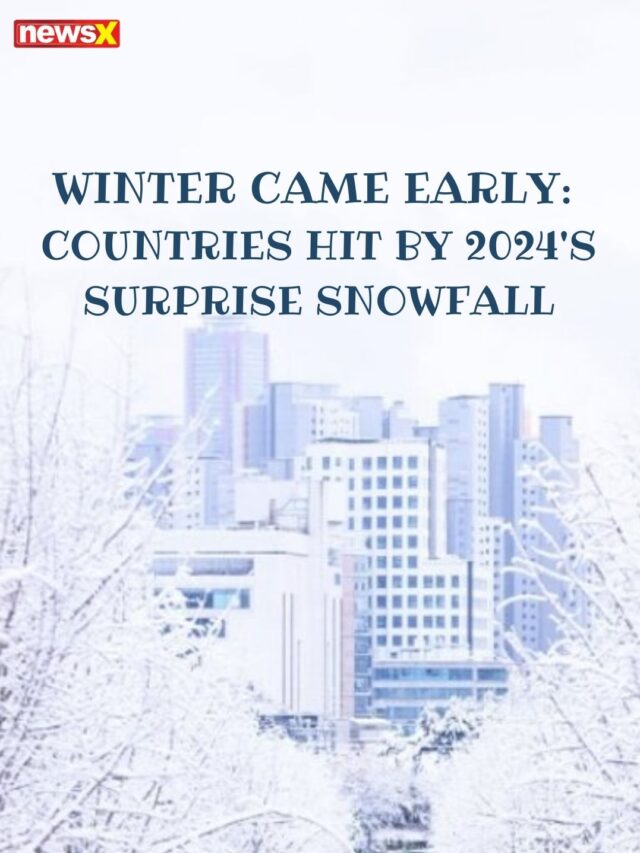 Winter Came Early: Countries Hit by 2024’s Surprise Snowfall