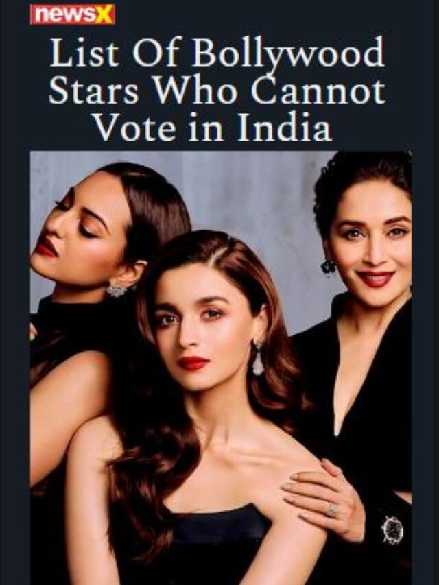 List Of Bollywood Stars Who Cannot Vote in India