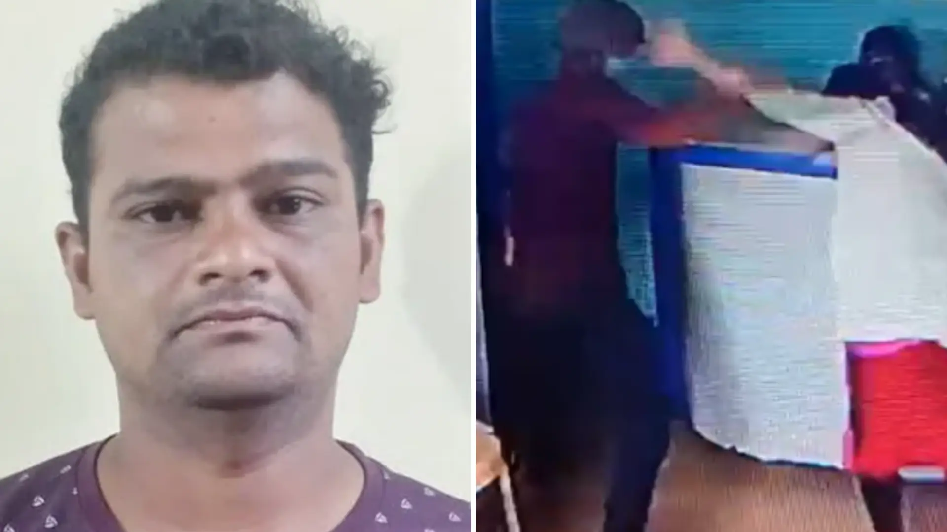 Disturbing CCTV Video Shows Karnataka Man Attacking A Nurse Over Rejection Marriage Proposal- WATCH!