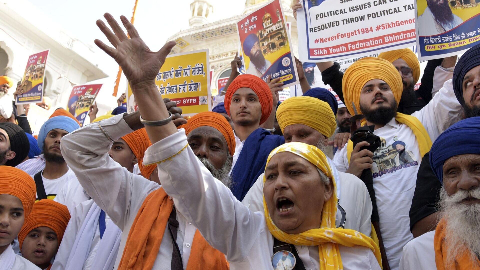 Khalistani Extremism Targets Hindu Community In Canada: Thousands Protest In Brampton