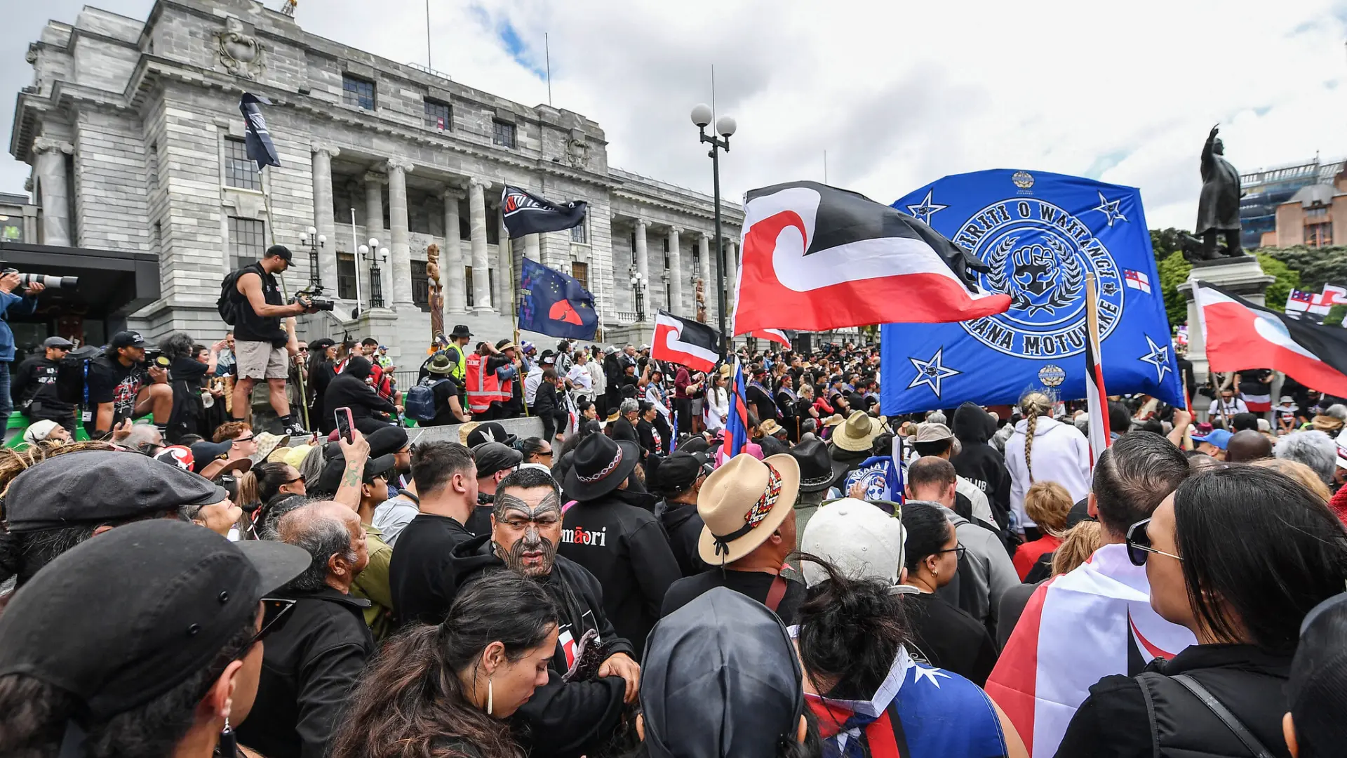 Māori Protest In New Zealand: Tens of Thousands March Against Controversial Treaty Principles Bill