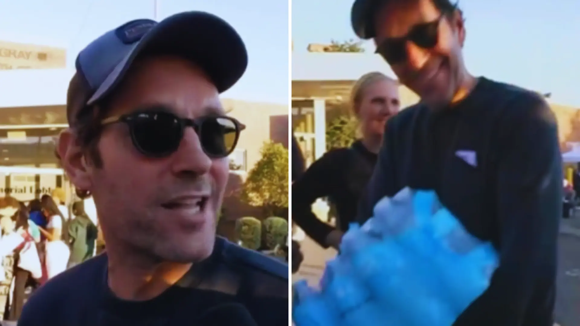 This AVENGERS Star Surprised Pennsylvania College Students With Water While They Waited In Long Voting Queues- Watch