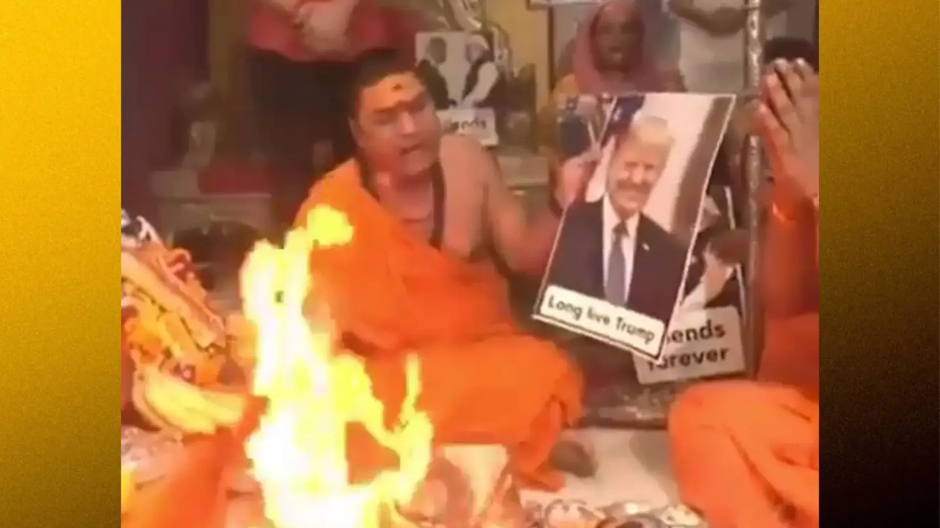 Temple Priests Perform Puja In Delhi For Donald Trump, Watch Viral Video