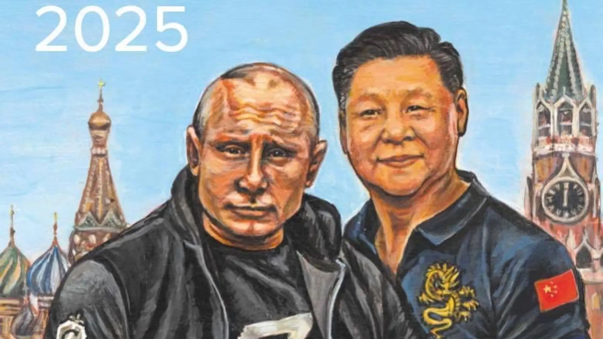 Controversial FSB Calendar Shows China’s Xi Jinping Posing As A Hunky Sidekick To Putin