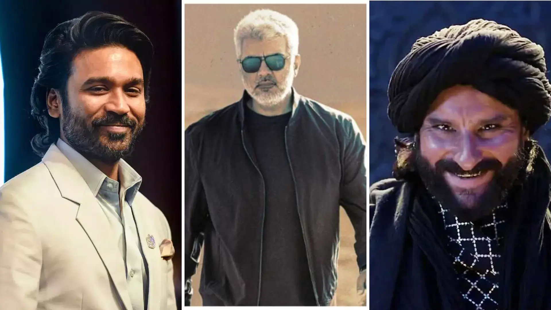 Are Dhanush And Saif Ali Khan Playing The Villains In Ajith Kumar’s Vidaamuyarchi?