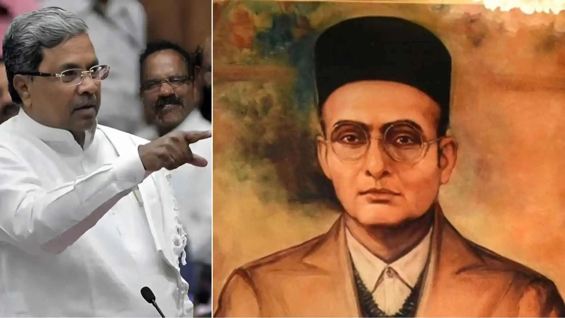 Controversy Sparks In Karnataka: CM Siddaramaiah Remove Savarkar’s Portrait From Suvarna Soudha, BUT WHY?