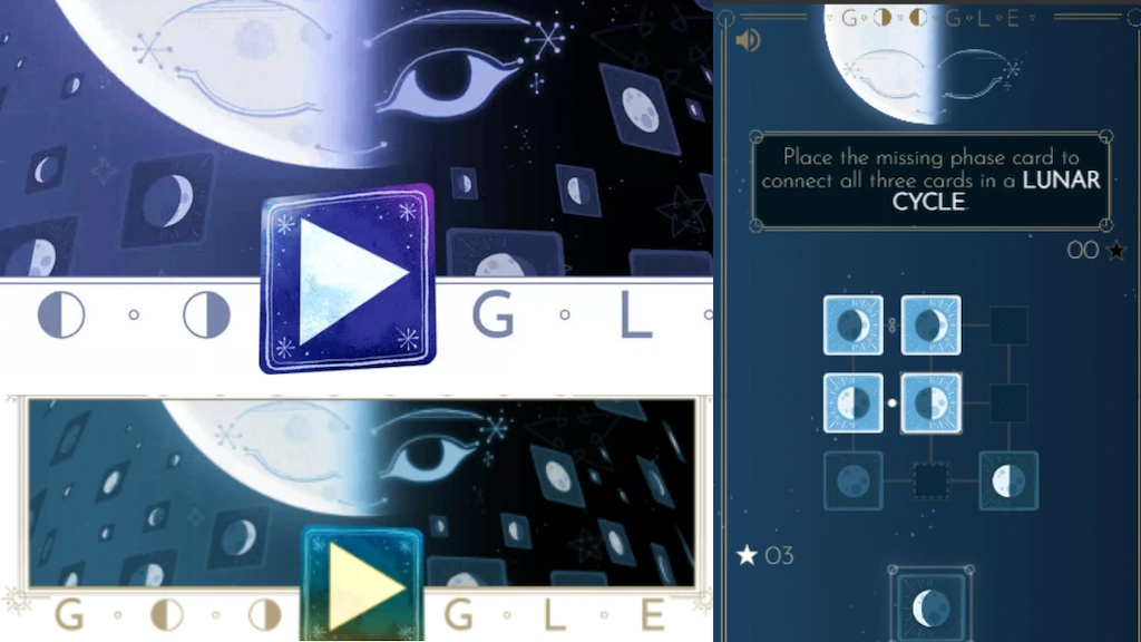 Google Doodle Today: Celebrate The December Half Moon With An Exciting Interactive Card Game – Play Now!