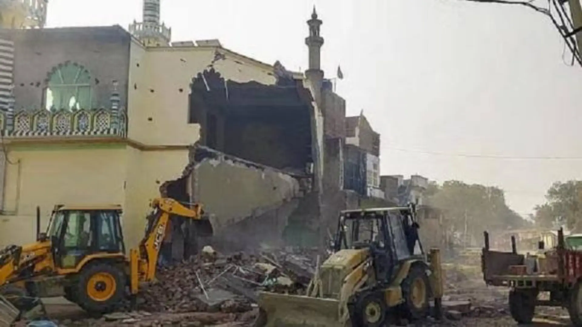 Portion Of 185-Year-Old Mosque Demolished In Fatehpur Amid Encroachment Row