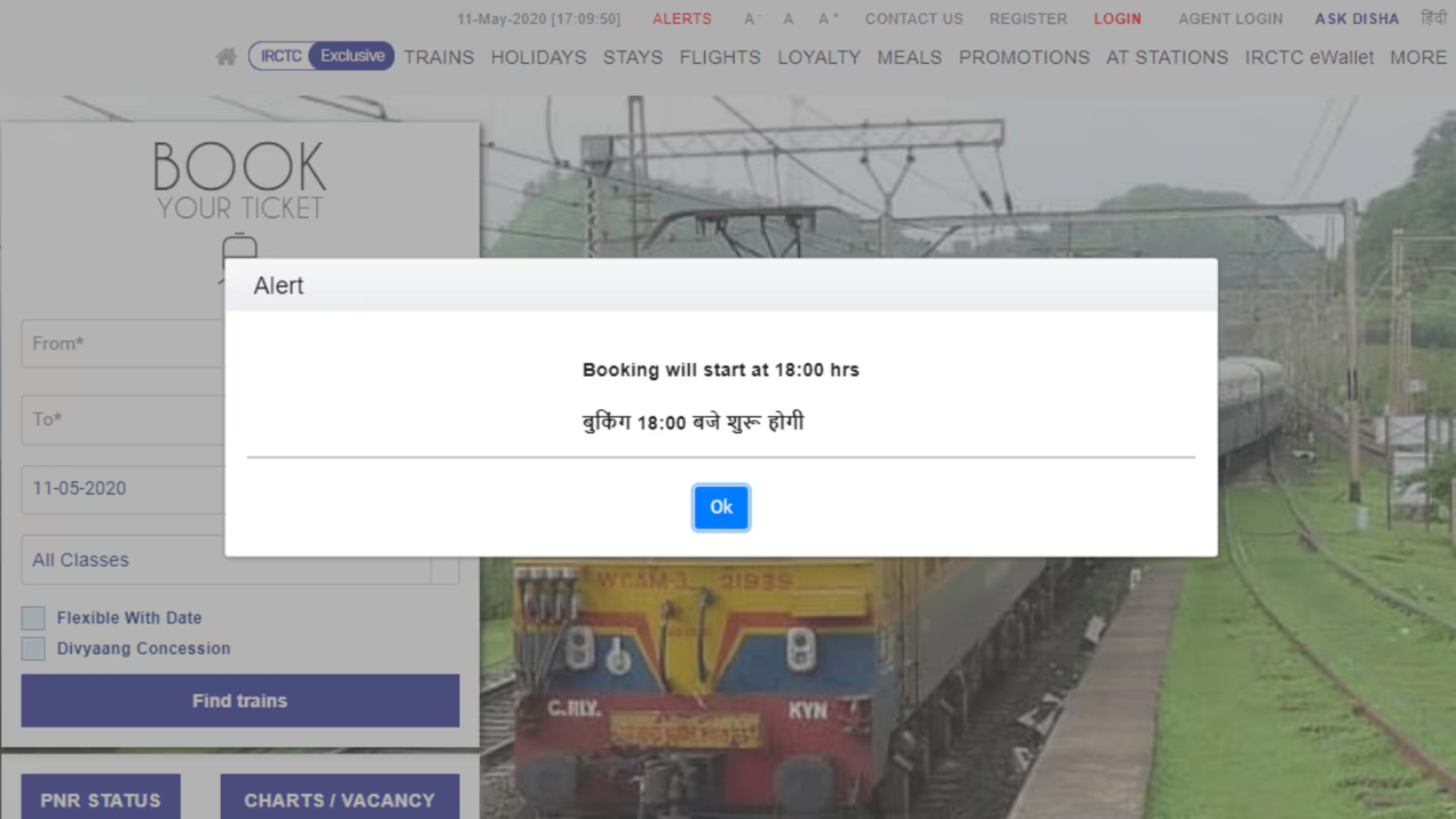 IRCTC Shares Fall To Rs 778.80 After E-Ticketing Website Server Goes Down