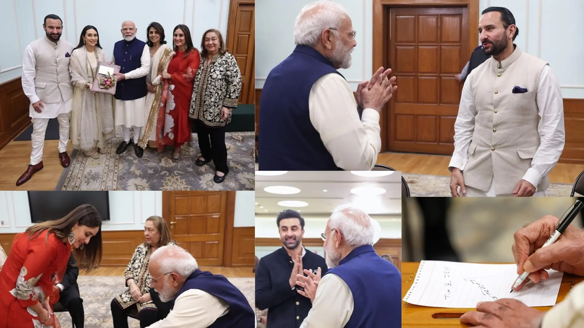 Kapoor Family Invites PM Modi for Raj Kapoor’s 100th Anniversary, Kareena Shares PM’s Special Note For Taimur & Jeh | Viral Post