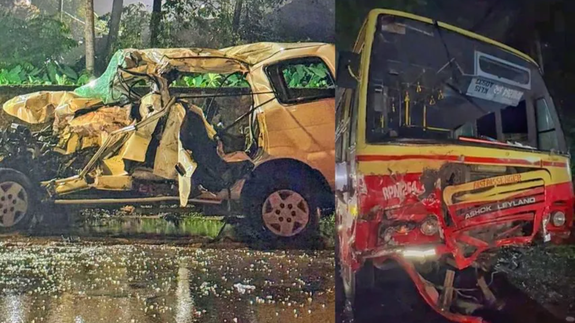 Five Medical Students Killed In Tragic Road Accident In Kerala