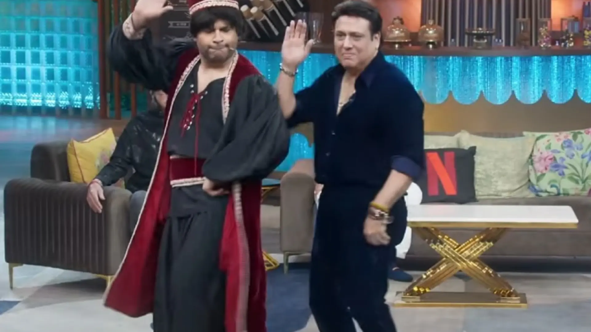 Krushna Abhishek And Govinda Reunite On The Great Indian Kapil Show