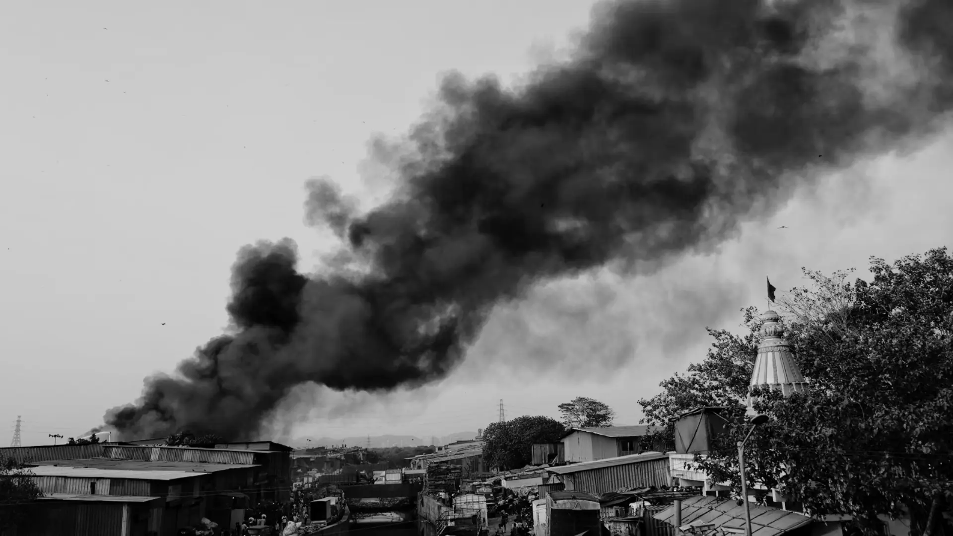 Massive Fire Engulfs Scrap And Plastic Godowns In Kurla, Mumbai; No Casualties Reported