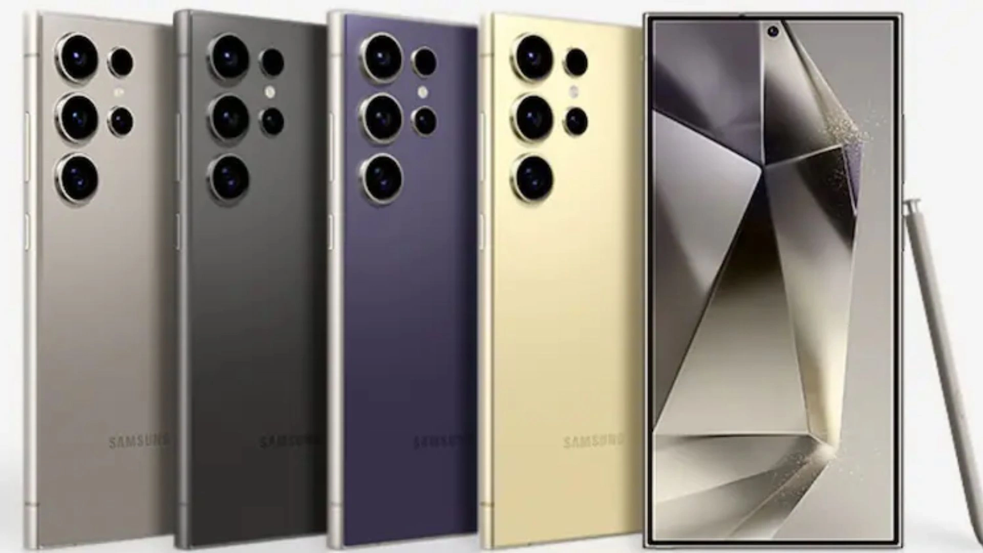 Leaked Samsung Galaxy S25 Ultra Colours Give Fans A Sneak Peek Before January 22