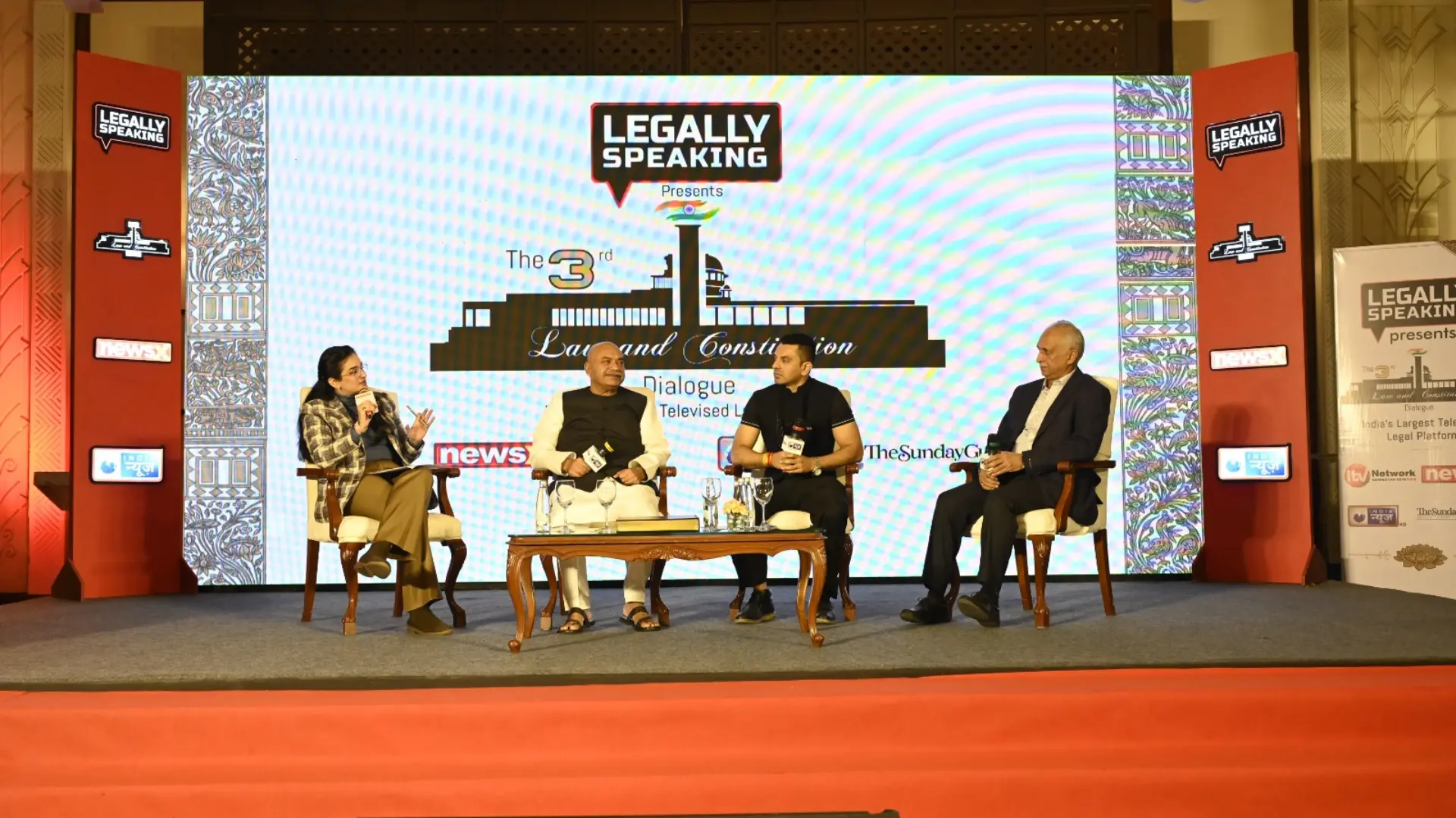 Tehsin Poonawala, Sudhanshu Mittal, And S N Srivastav Debate Bulldozer Justice And Judicial Reforms at Legally Speaking Event