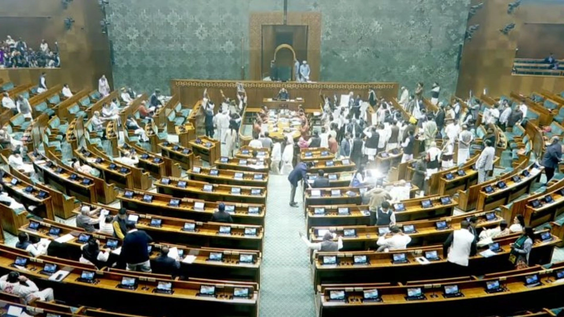 Lok Sabha Adjourned Till 2 PM