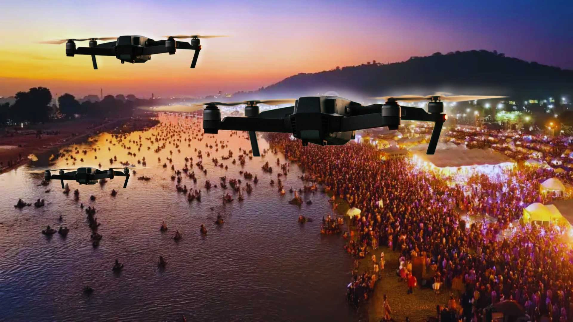 Mahakumbh 2025: Drones As ‘Third Eye’ In Yogi Adityanath’s Hi-Tech Security Initiative