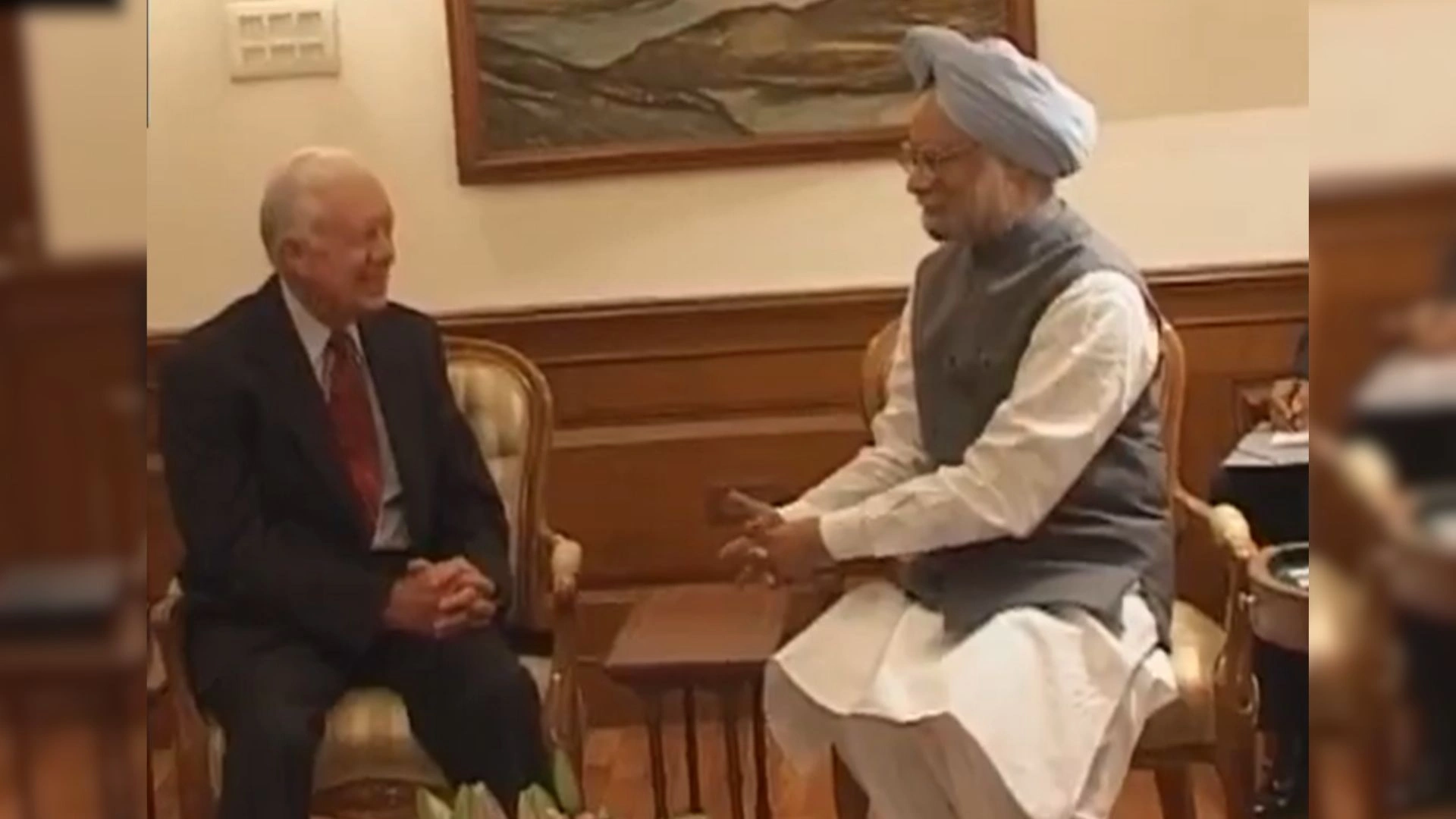 End Of An Era: Revisiting Historic 2006 Meeting Of Manmohan Singh And Jimmy Carter | Watch