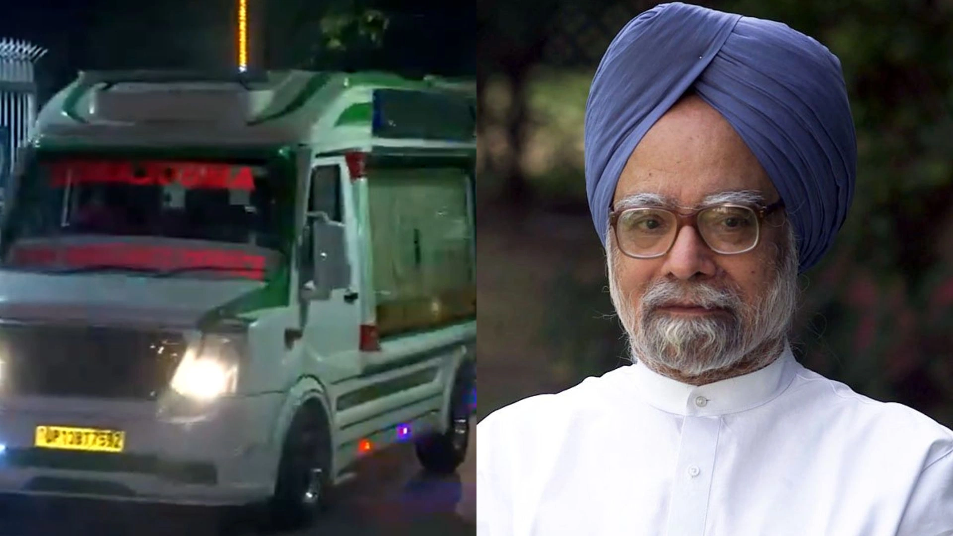 Former Manmohan Singh’s Mortal Remains Shifted To His Home In Delhi; Nation Mourns