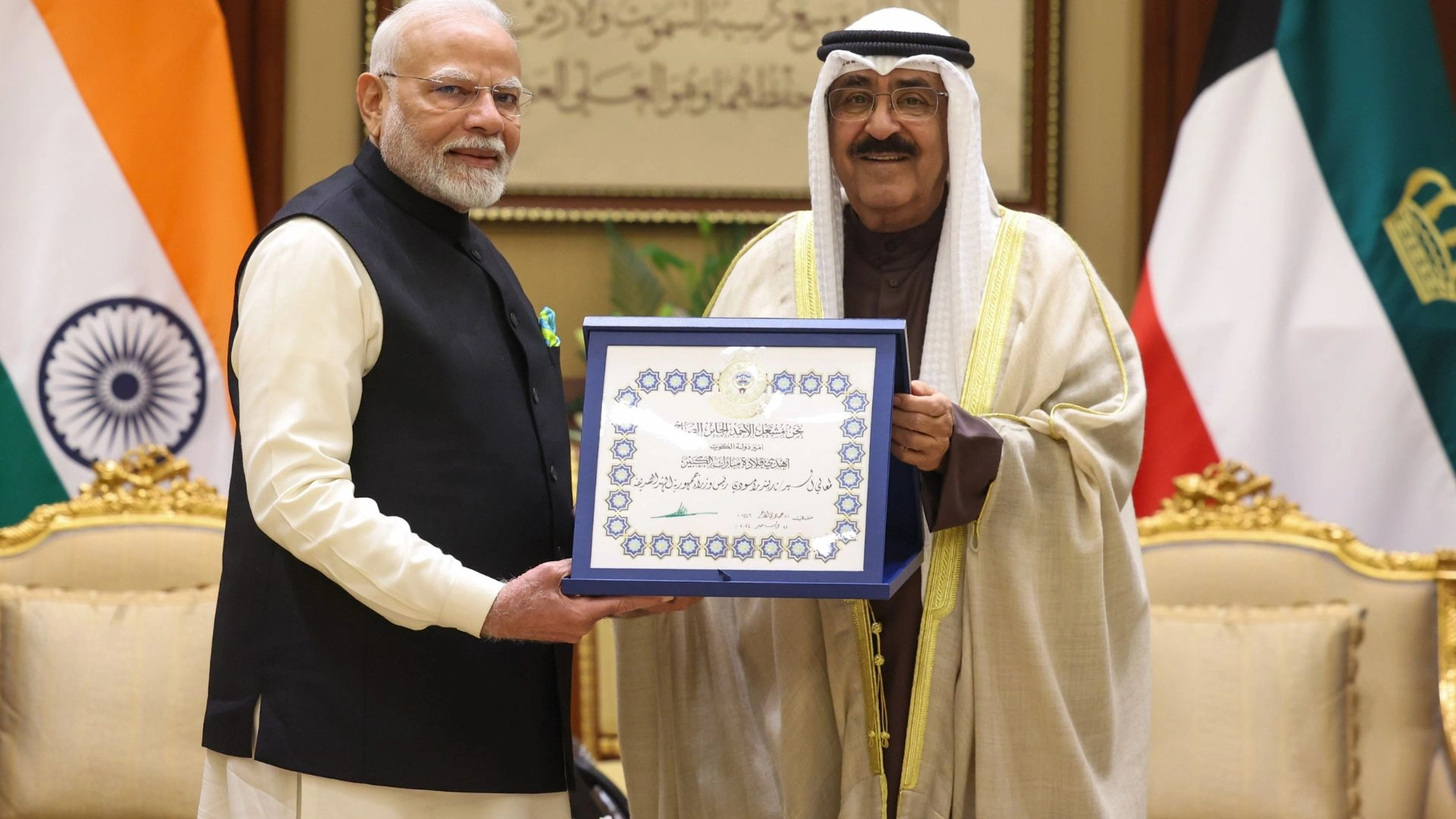 Kuwait Honours PM Modi With Its Highest Award: Here’s A Look At All 20 Global Accolades