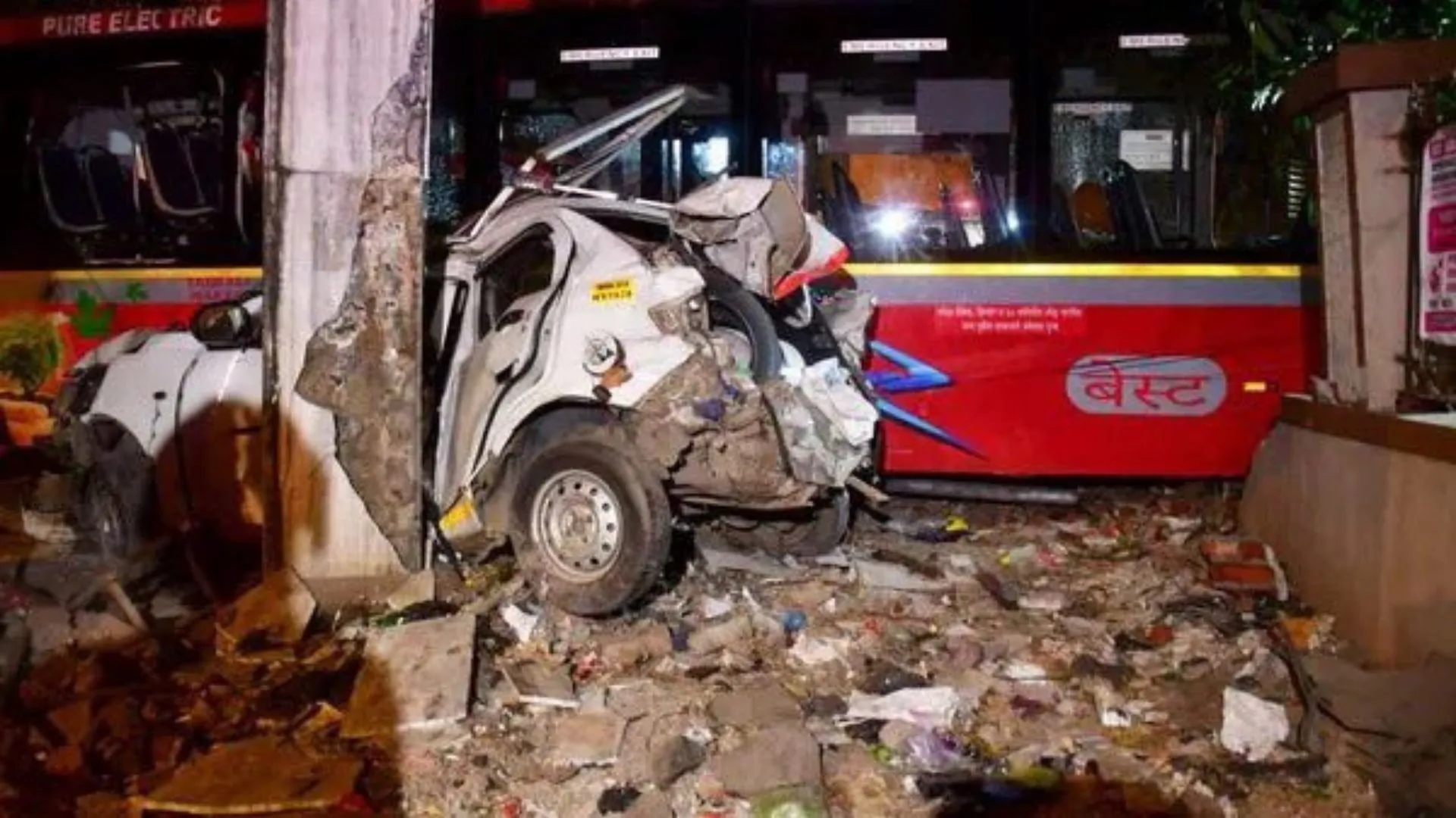 4 Dead, 29 Injured As BEST Bus Crashes Near Kurla Station; Horrific Accident Caught On CCTV