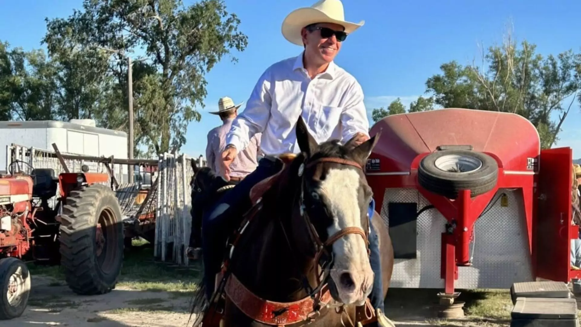 Nebraska Governor Jim Pillen Hospitalized After Being Bucked Off A Horse